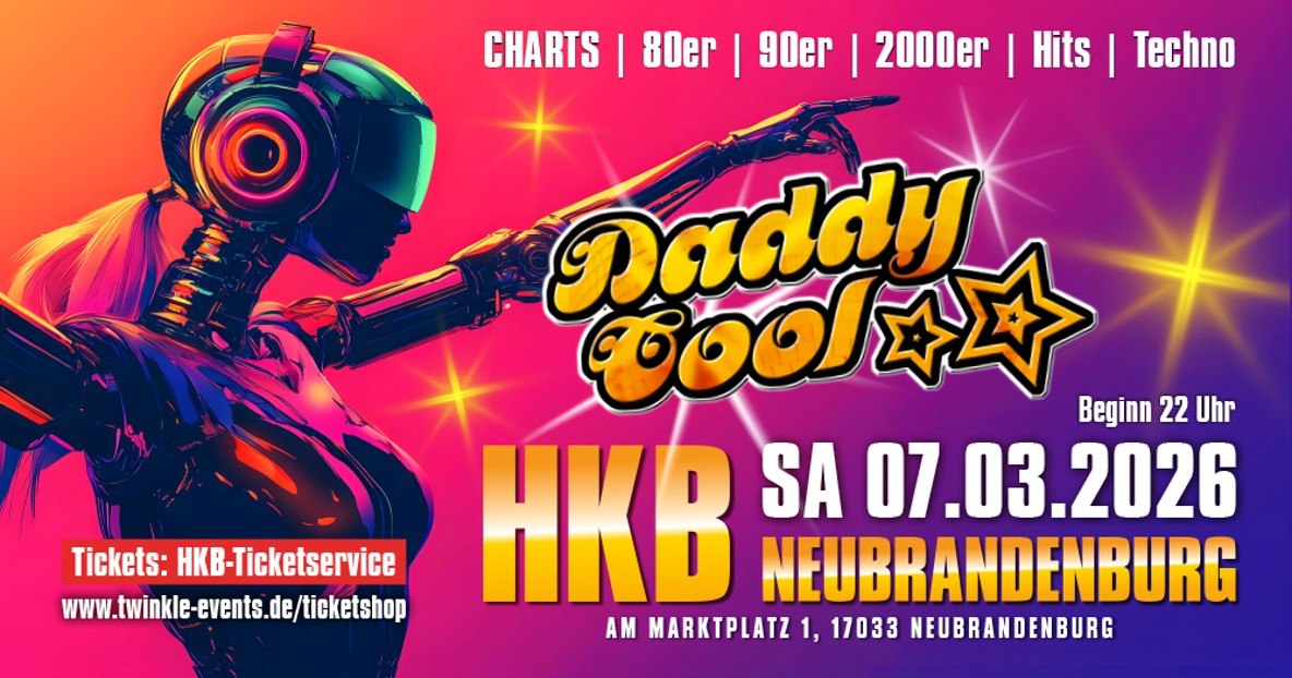 Daddy Cool, &copy; Twinkle Events