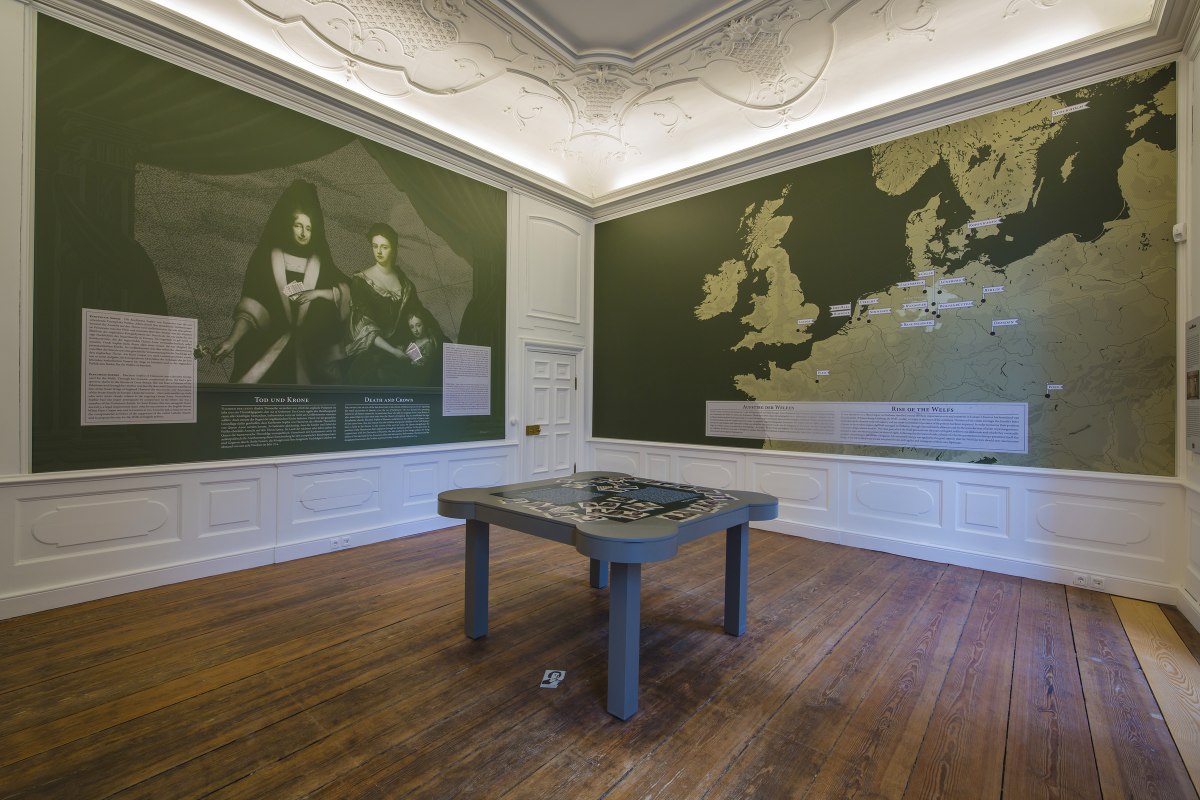 Interaktive Ausstellung im Schloss Bothmer // &copy; SSGK MV / Timm Allrich