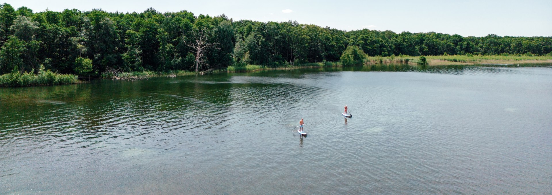 Ein Leben ohne Wassersport ist m&ouml;glich, aber sinnlos. Besser, man hat die SUP-Boards dabei, &copy; TMV/Petermann