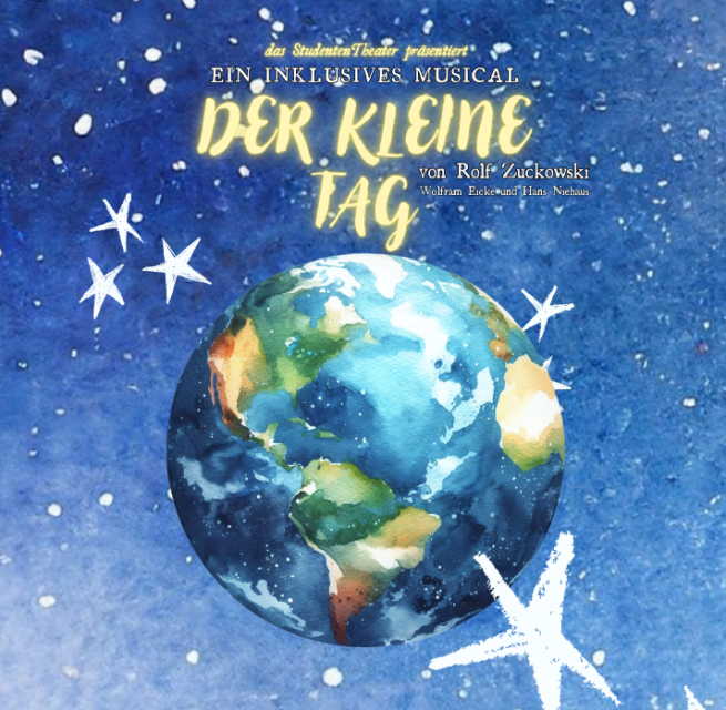 Die Erde umgeben von Sternen // &copy; StuThe Greifswald e.V. / Eric Recknagel