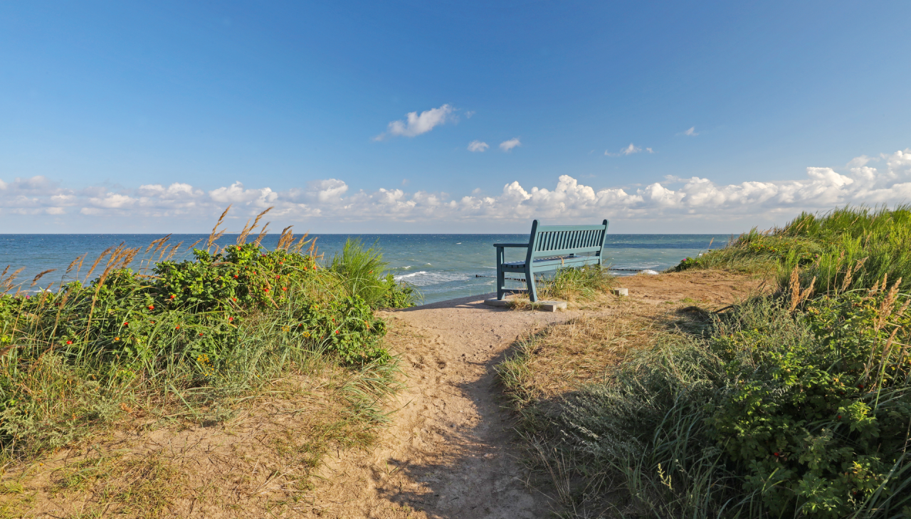 Kliffen van Hohes Ufer in de kustplaats aan de Oostzee Wustrow, &copy; TMV/Gohlke