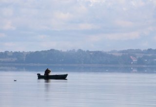 Angler auf dem Kummerower See // © Briese Angler auf dem Kummerower See // © Briese