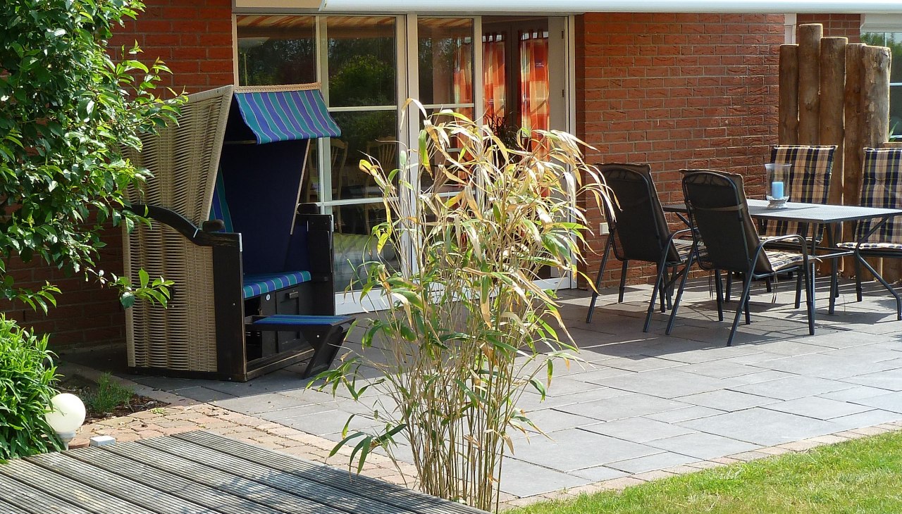 Bubgalow  Terrasse, &copy; Ostseehaus Windbreaker