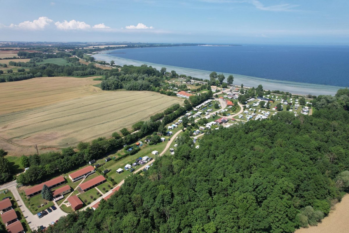 Luftaufnahme des ostseequelle.camps // &copy; Campingplatz Ostseequelle GmbH