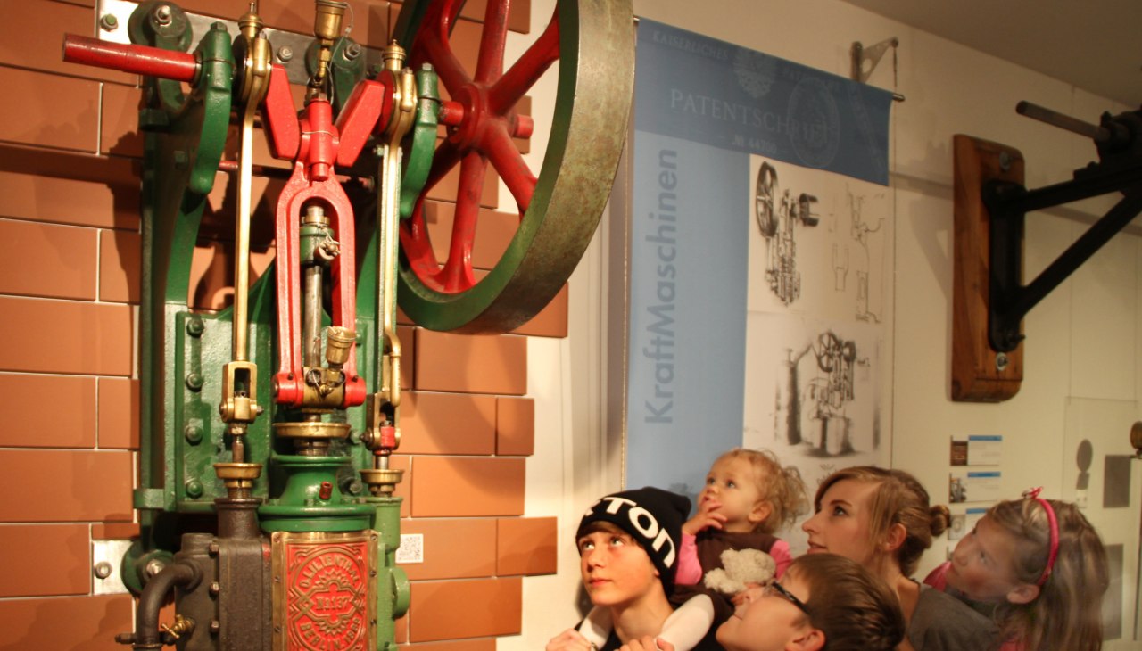 Die weltweit einzige erhaltene Dampfmaschine Lilienthalscher Produktion, © Wittig Die weltweit einzige erhaltene Dampfmaschine Lilienthalscher Produktion, © Wittig