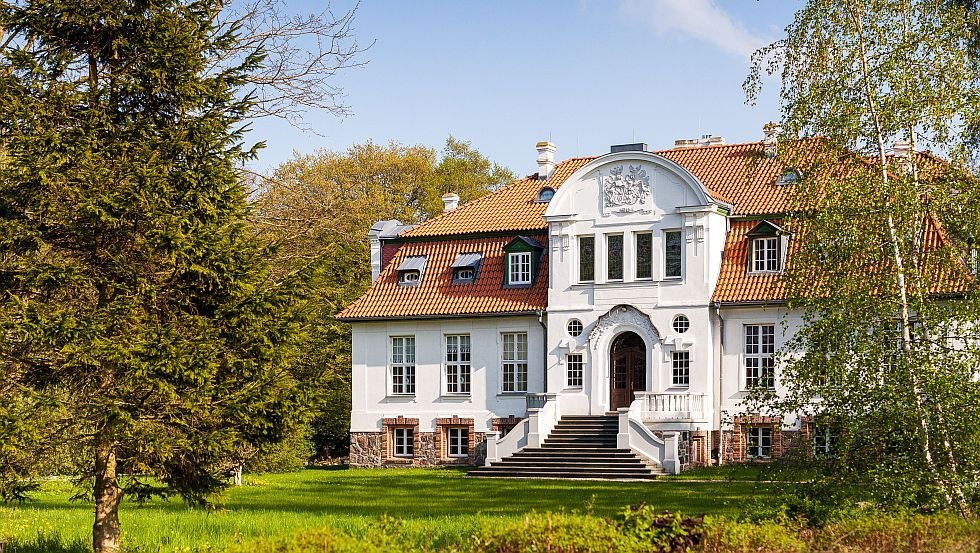 In den Dörfern am Weg findet man viele attraktive Gutshäuser wie hier in Stubbendorf // © VMO/Alexander Rudolph In den Dörfern am Weg findet man viele attraktive Gutshäuser wie hier in Stubbendorf // © VMO/Alexander Rudolph