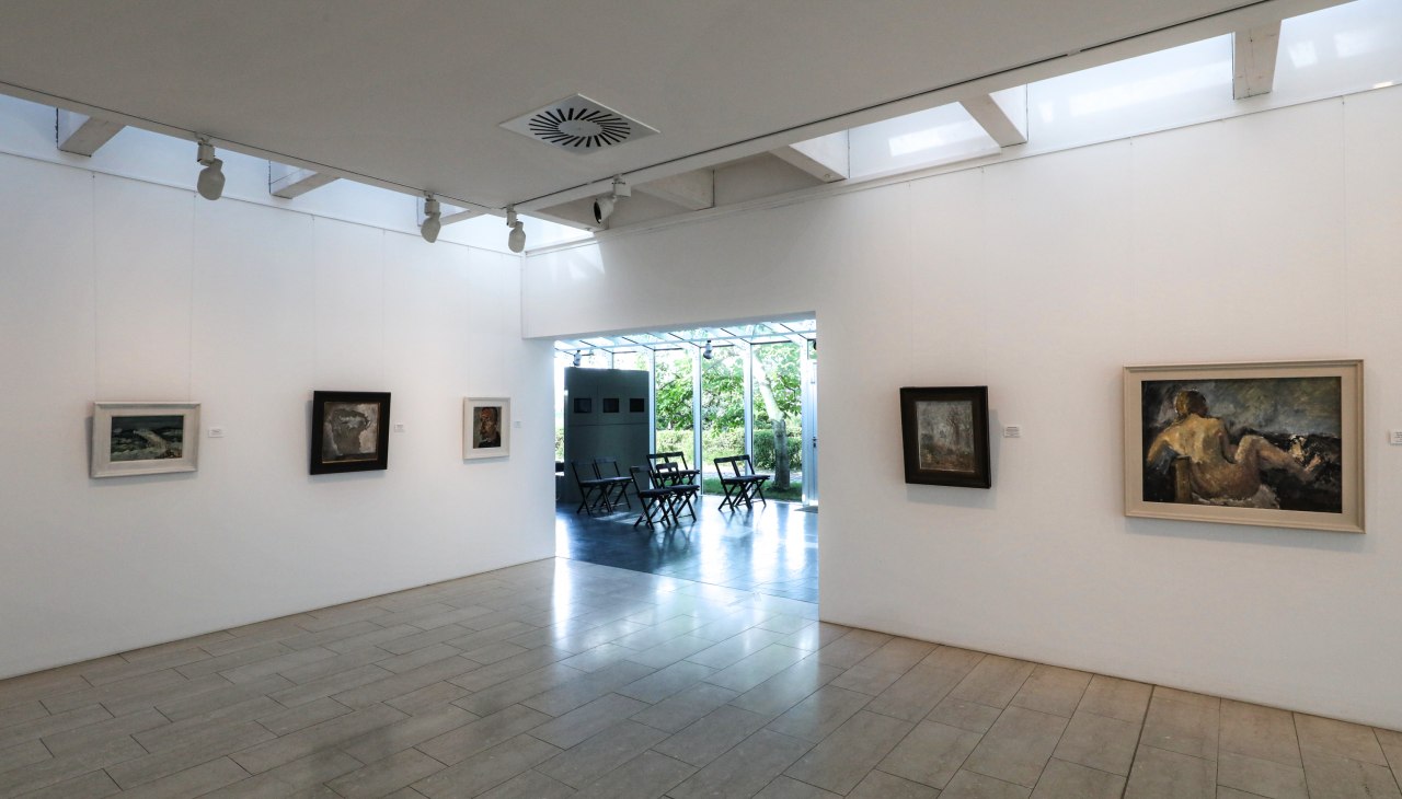 Tentoonstellingsruimte in de studio van Otto Niemeyer-Holstein, © TMV/Nikulski Tentoonstellingsruimte in de studio van Otto Niemeyer-Holstein, © TMV/Nikulski