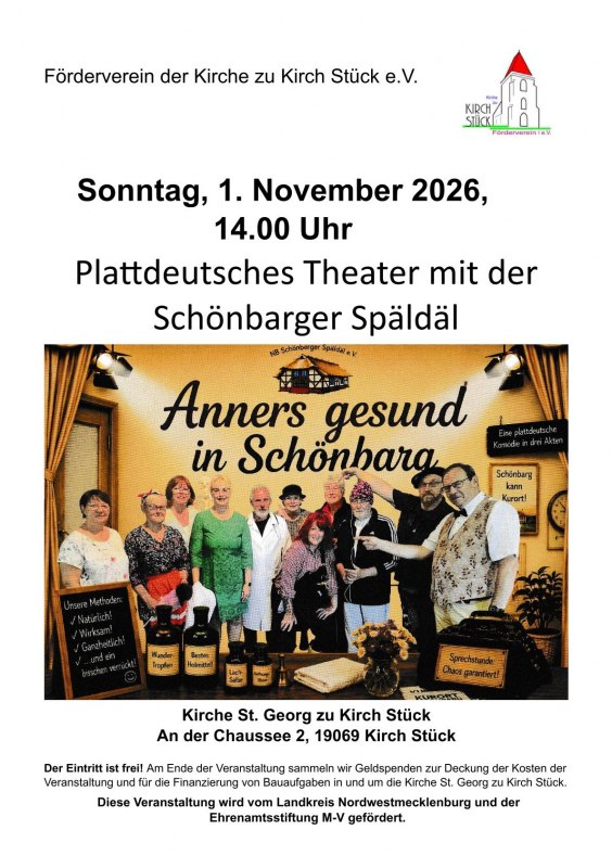 Plakat // &copy; FV Kirch St&uuml;ck