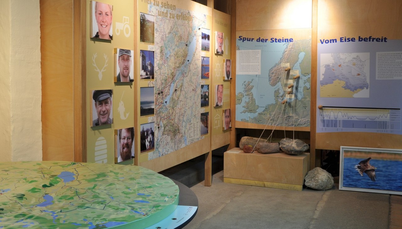 Kleine tentoonstelling over het natuurpark, © Archiv Naturpark Kleine tentoonstelling over het natuurpark, © Archiv Naturpark