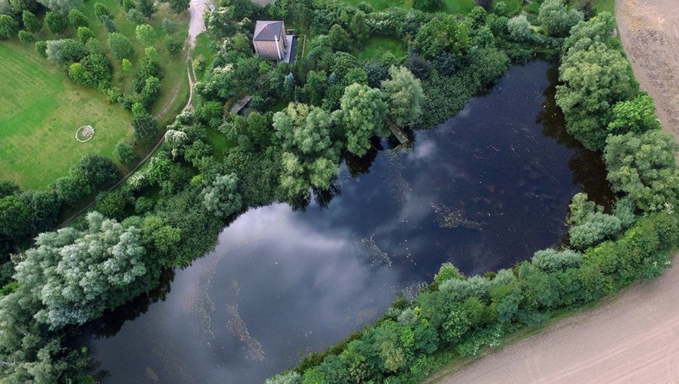 Lage Atelier Gorow Luftbild, &copy; bestairpictures
