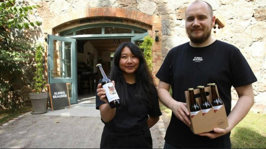 Huong und Hannes von Albers Brauerei, © Albers Brauerei Huong und Hannes von Albers Brauerei, © Albers Brauerei