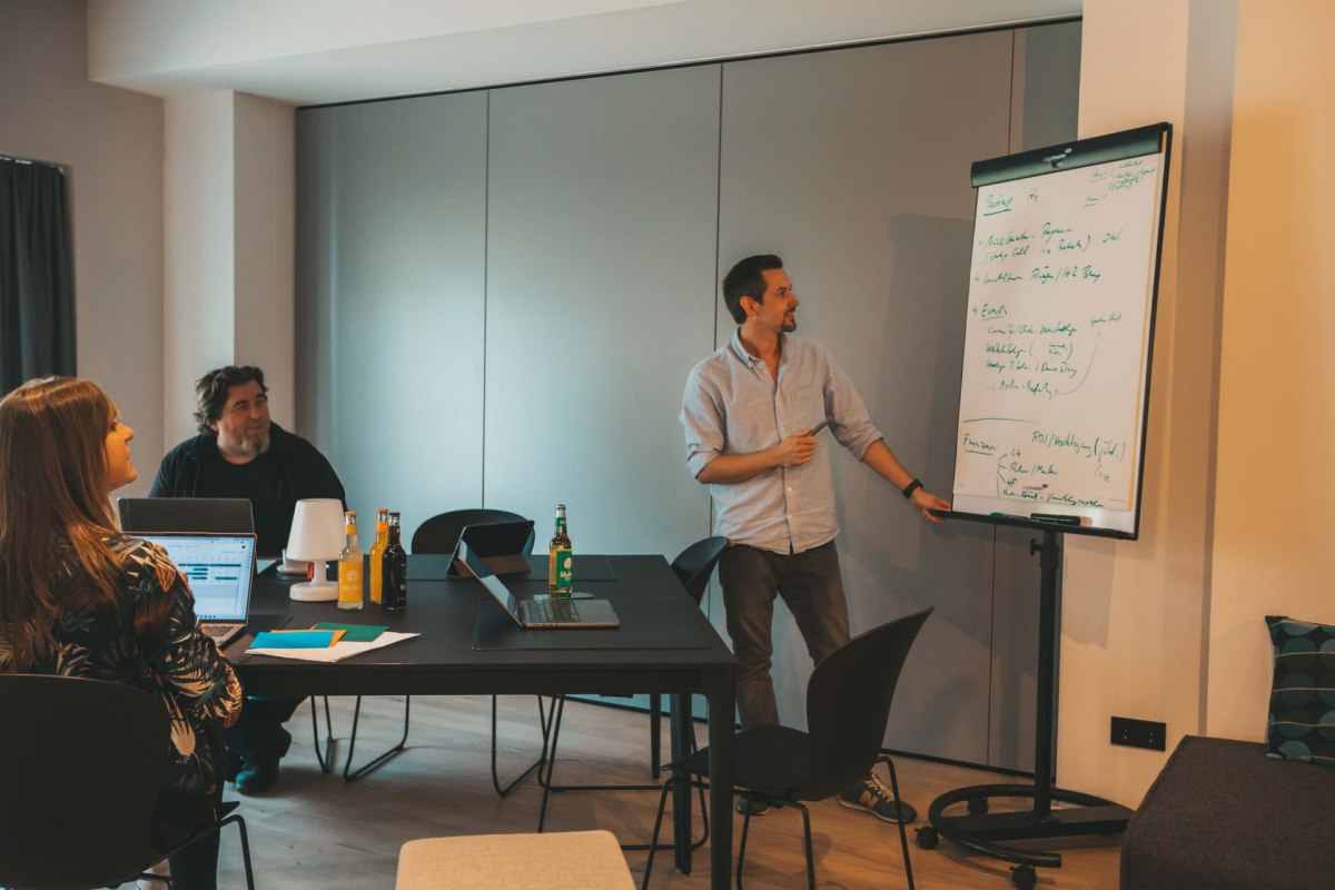 Creatieve brainstormsessie. // &copy; Michelle Dynio