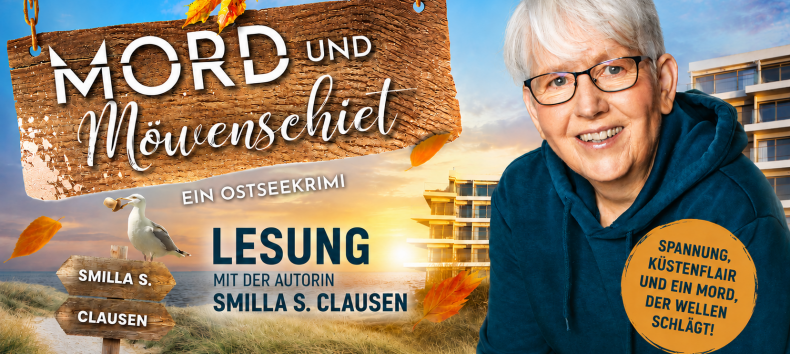 Für ihre Kriminalromane schreibt die Autorin unter dem Namen Smilla S. Clausen. Smilla S. Clausen ist außerdem seit Kurzem Mitglied bei den „Mörderischen Schwestern“, dem Netzwerk deutschsprachiger Krimiautorinnen. // © Goldlichtstudios / cover and art – dream design Für ihre Kriminalromane schreibt die Autorin unter dem Namen Smilla S. Clausen. Smilla S. Clausen ist außerdem seit Kurzem Mitglied bei den „Mörderischen Schwestern“, dem Netzwerk deutschsprachiger Krimiautorinnen. // © Goldlichtstudios / cover and art – dream design