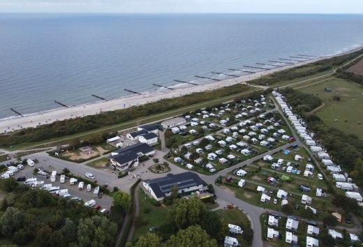Camping-Urlaub direkt an der Küste, © BVCD/MV (e.V)