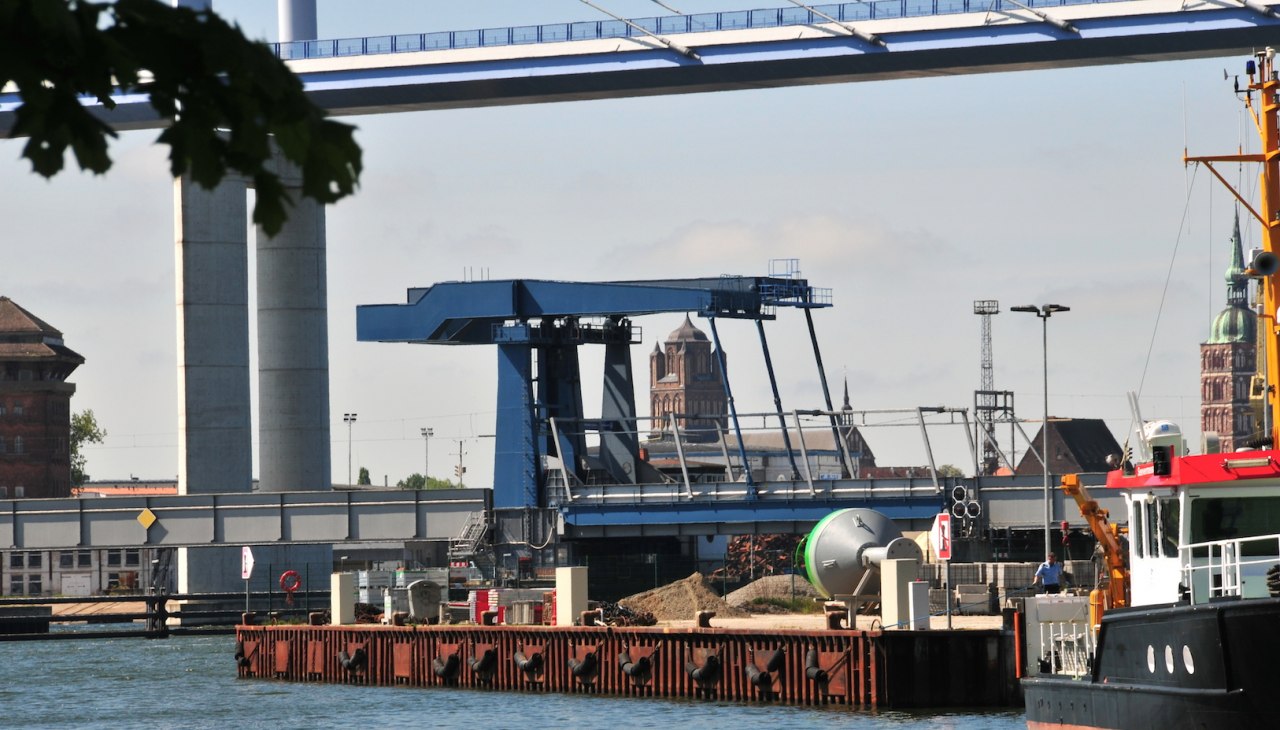 Stralsund Ziegelgrabenbr&uuml;cke, &copy; Tourismuszentrale R&uuml;gen