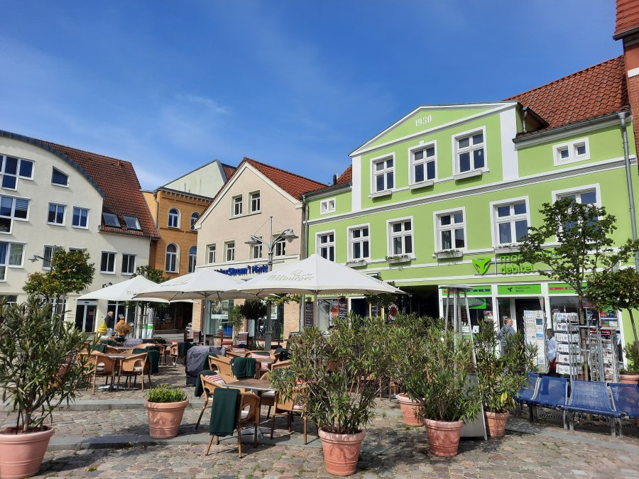 Marktplatz Ueckerm&uuml;nde, &copy; Uta Sommer