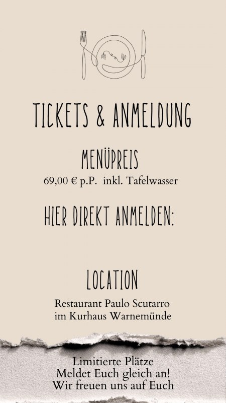 Anmeldung Tischlein Deck Dich // &copy; Kurhaus Warnem&uuml;nde