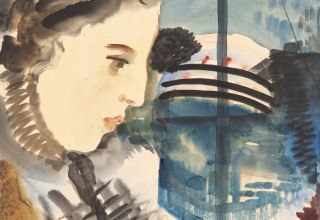 Alfred Partikel "Frauenbildnis (D. Partikel)", 1930,, &copy; DAEKVM ART/Galerie Alte Schule Ahrenshoop