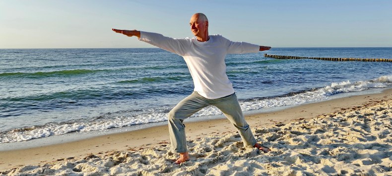 1,5 Stunden Achtsamkeit, Atmung und sanfte Yoga-Asanas. // &copy; Ralf Kr&auml;mer