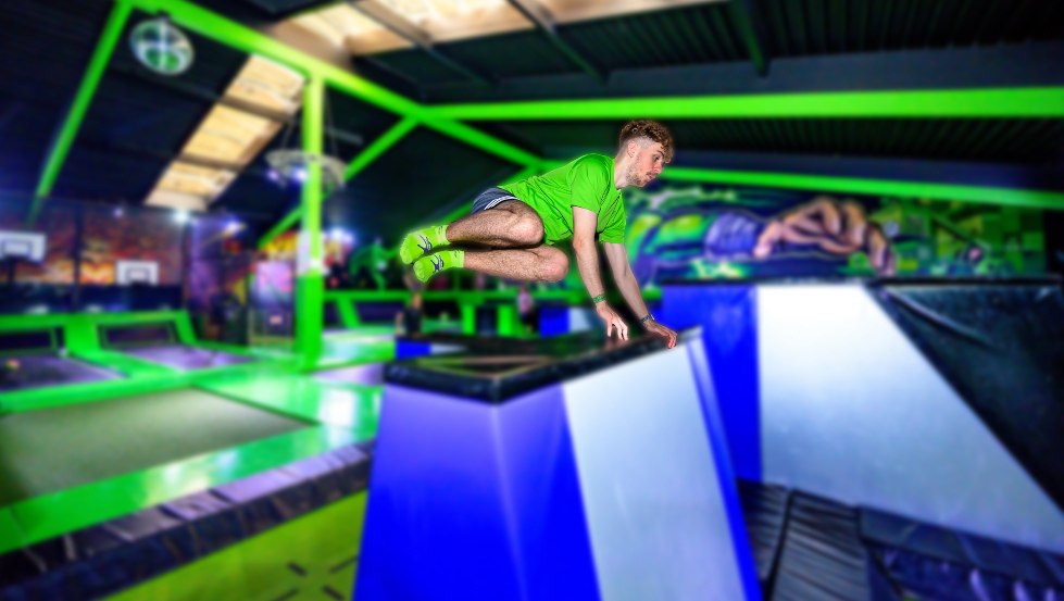 Trampolinhalle Flip & Fly in Rostock // &copy; Level Up One GmbH