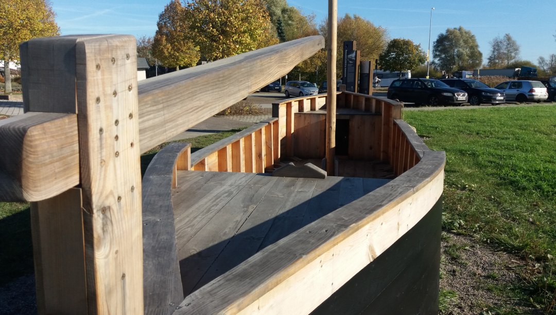 Salzprahm Hafen Damgarten, &copy; M. Hagemann