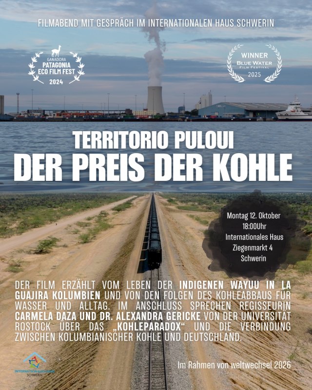 En film om kul, vand og spørgsmålet om, hvilken pris andre betaler for vores energiforbrug. // © Carmela Daza En film om kul, vand og spørgsmålet om, hvilken pris andre betaler for vores energiforbrug. // © Carmela Daza