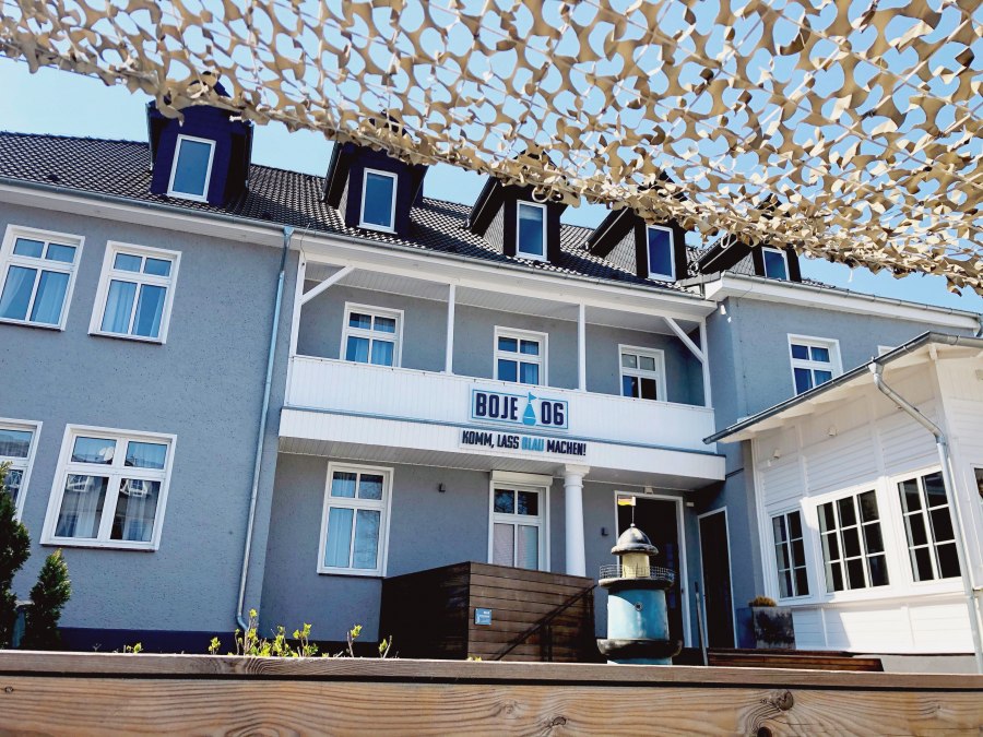 Hotel Boje06 mit Open Air Lounge, © Hotel Boje06 Hotel Boje06 mit Open Air Lounge, © Hotel Boje06