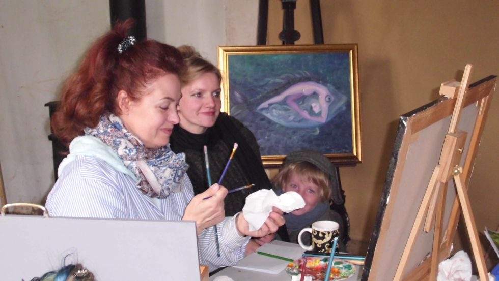 Kreativrunde, © Gabriele Lenkeit Kreativrunde, © Gabriele Lenkeit