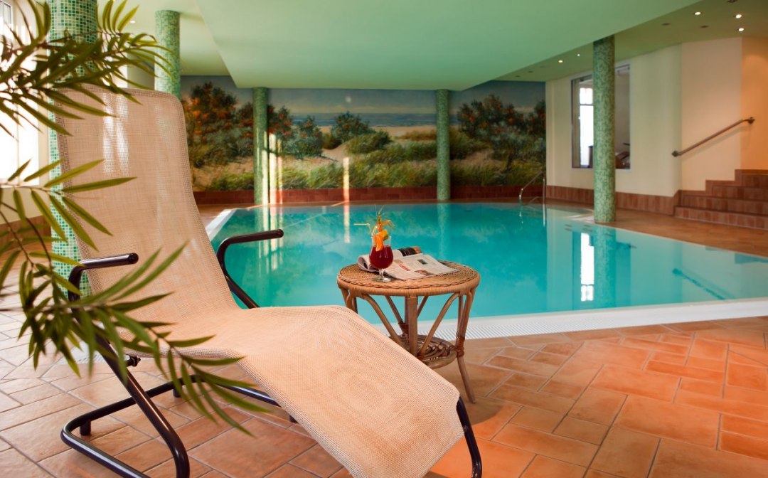 Zwembad van het Am Weststrand Aparthotel Kühlungsborn, © Am Weststrand Aparthotel Kühlungsborn Zwembad van het Am Weststrand Aparthotel Kühlungsborn, © Am Weststrand Aparthotel Kühlungsborn