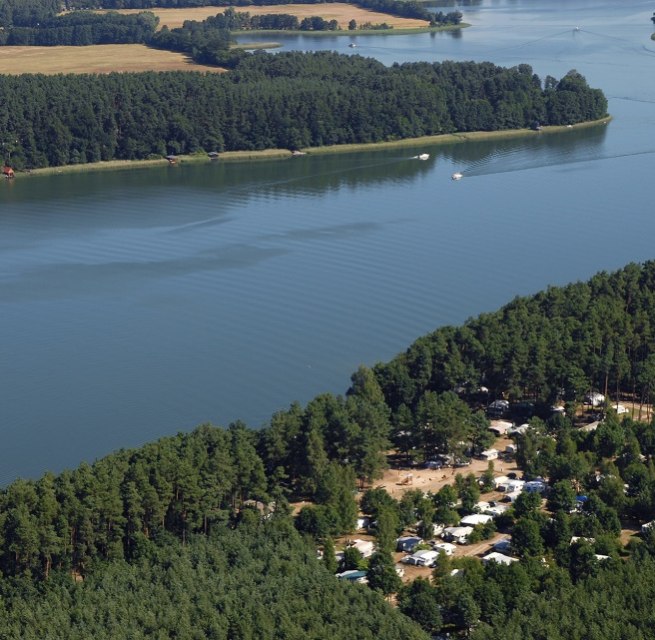 Naturcamping am Gro&szlig;en P&auml;litzsee // &copy; Haveltourist
