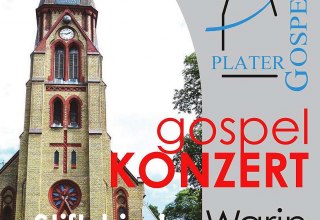Konzertplakat // &copy; Plater Gospelchor