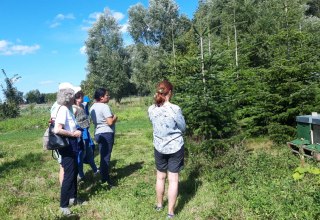 Inforunde auf dem Hof // © Solawi Stralsund Inforunde auf dem Hof // © Solawi Stralsund