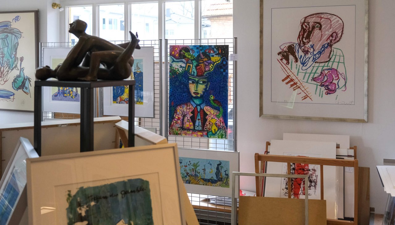 Galerie nupnau art, Prerow, © Paolo Schubert/nupnau art