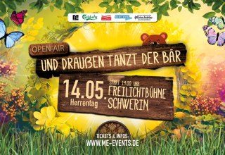 Und drau&szlig;en tanzt der B&auml;r - Das Herrentags Open Air // &copy; Music Eggert GmbH