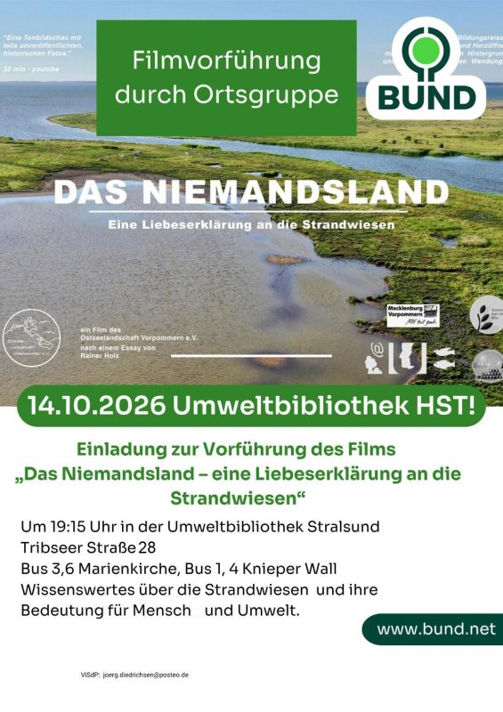 Plakat // &copy; BUND Ortsgruppe HST