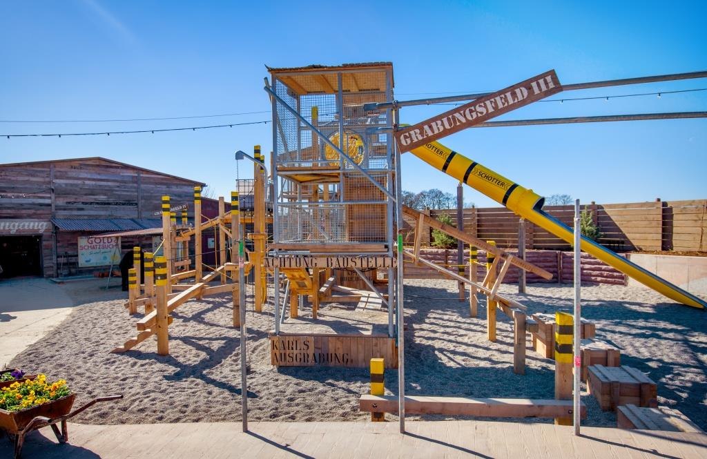 Abenteuerspielplatz "Ausgrabungsstätte" // © Karls Erlebnis-Dorf Abenteuerspielplatz "Ausgrabungsstätte" // © Karls Erlebnis-Dorf