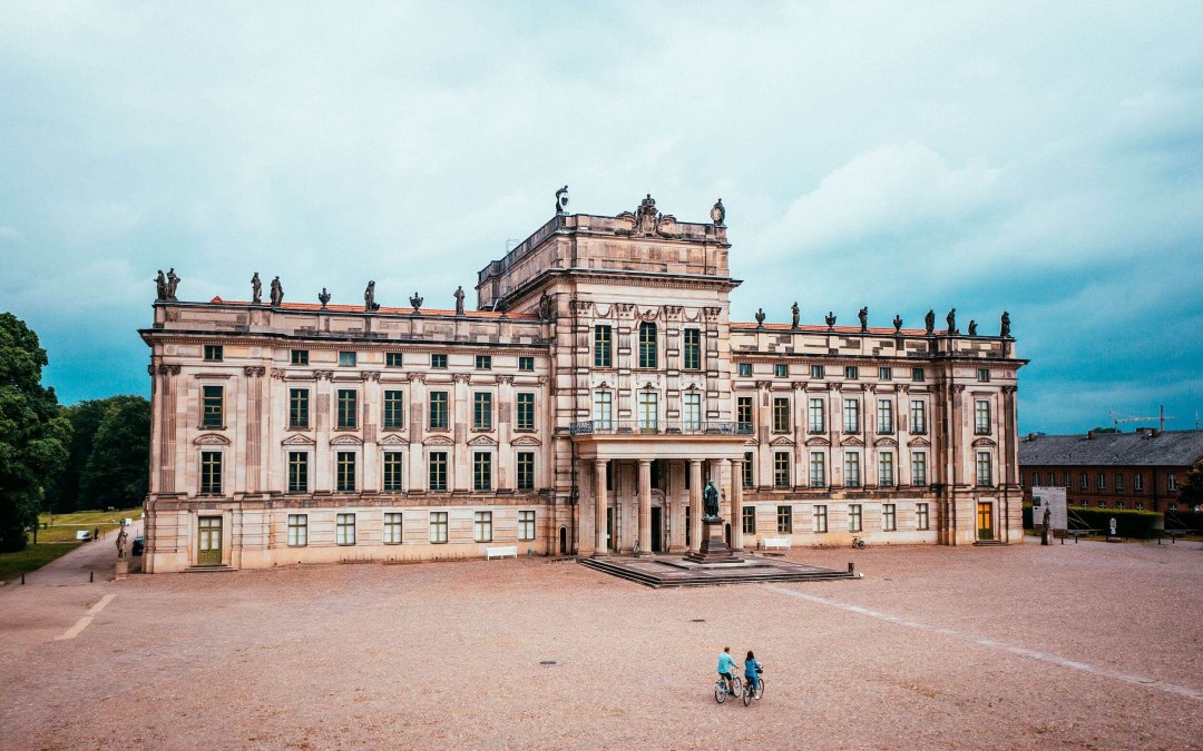 Luftbild vom Schloss Ludwigslust // &copy; MV-T/Friedrich