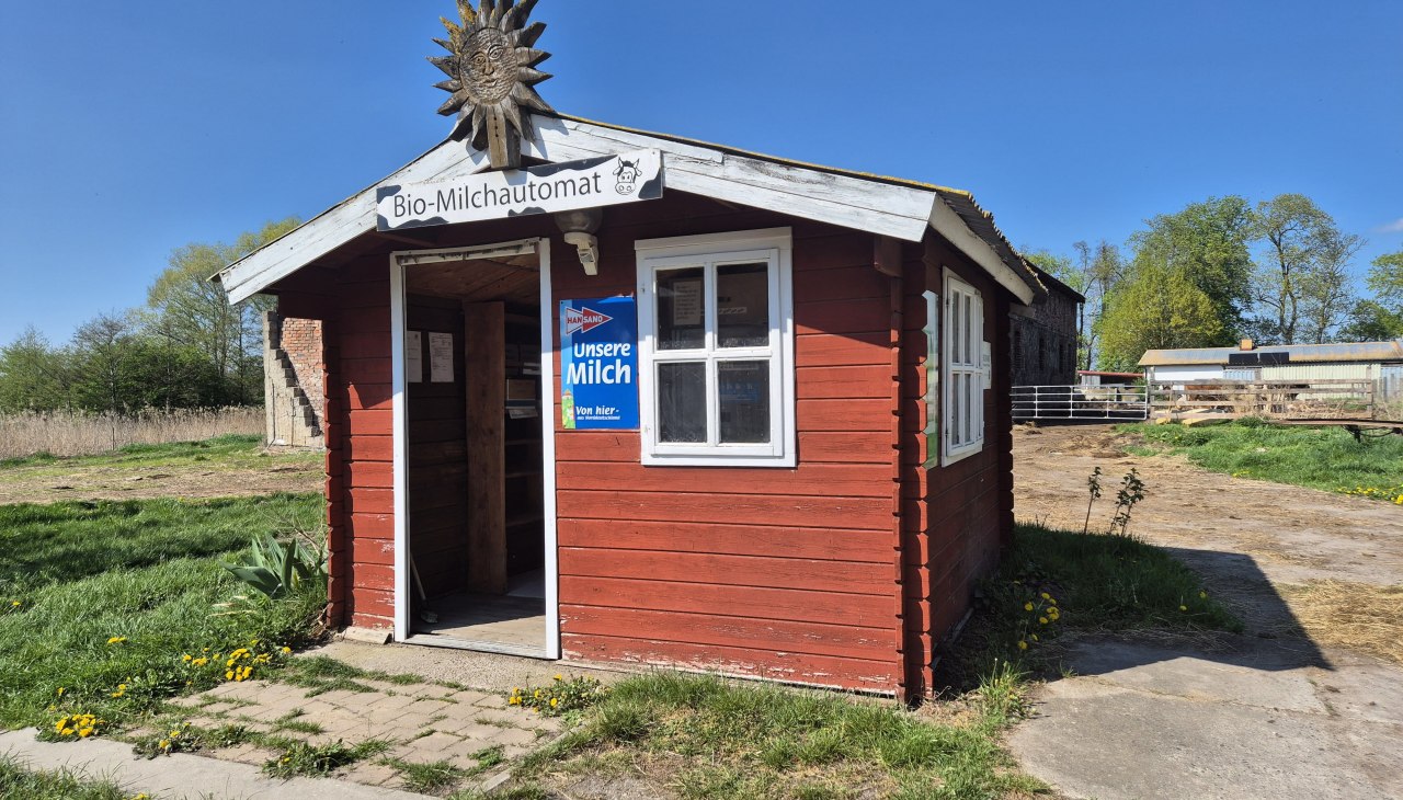 Bio-Milchautomat, © Gina Schulenberg