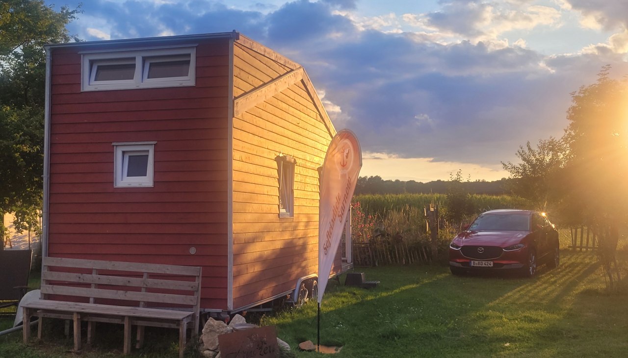 Tiny House auf dem Gel&auml;nde des Landhauses, &copy; Seminar- und Landhaus Sch&ouml;nbeck / Szeszkat
