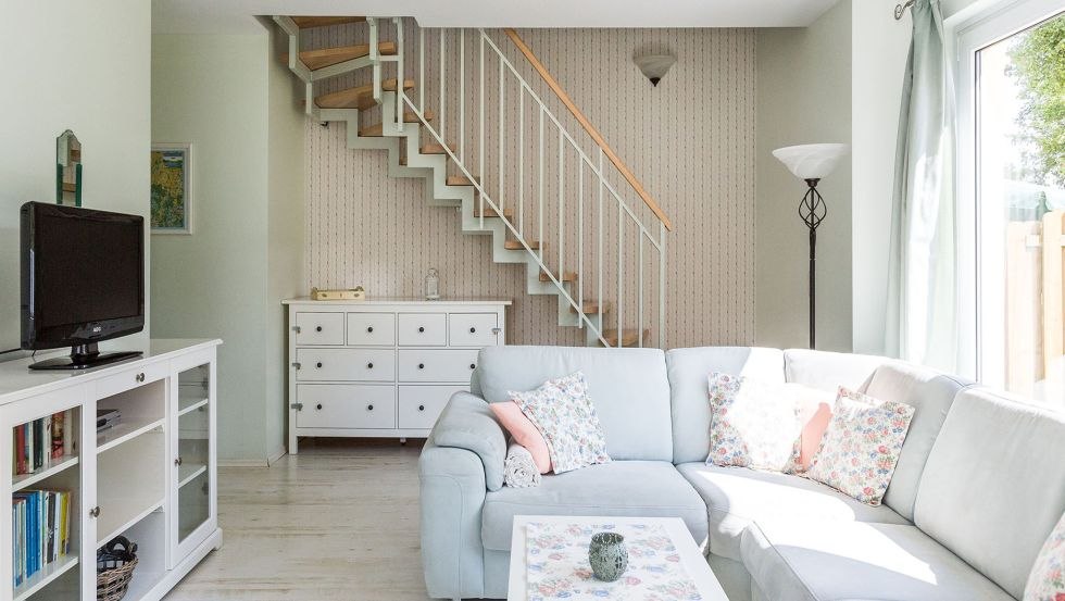 Zicht op de woonkamer // &copy; Andre Pretzel