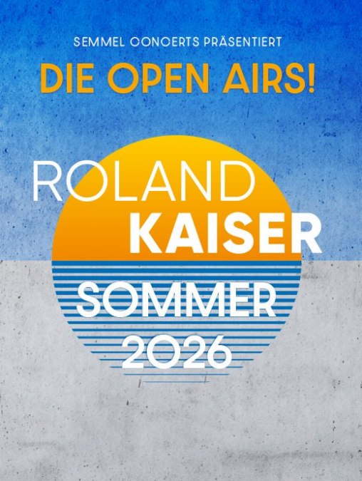 Roland Kaiser, © Semmel Concerts Roland Kaiser, © Semmel Concerts