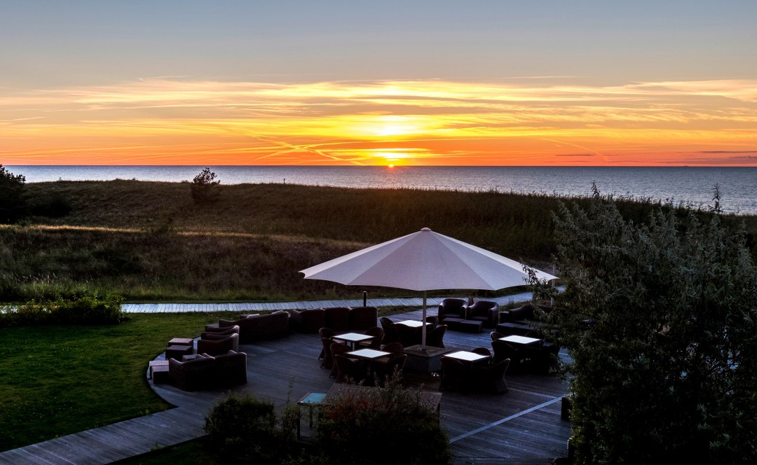 Abenddämmerung im Strandhotel Dünenmeer, © Strandhotel Dünenmeer Abenddämmerung im Strandhotel Dünenmeer, © Strandhotel Dünenmeer