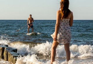 Stand Up Paddling in Graal-M&uuml;ritz // &copy; TuK GmbH Graal M&uuml;ritz, Alexander Rudolph
