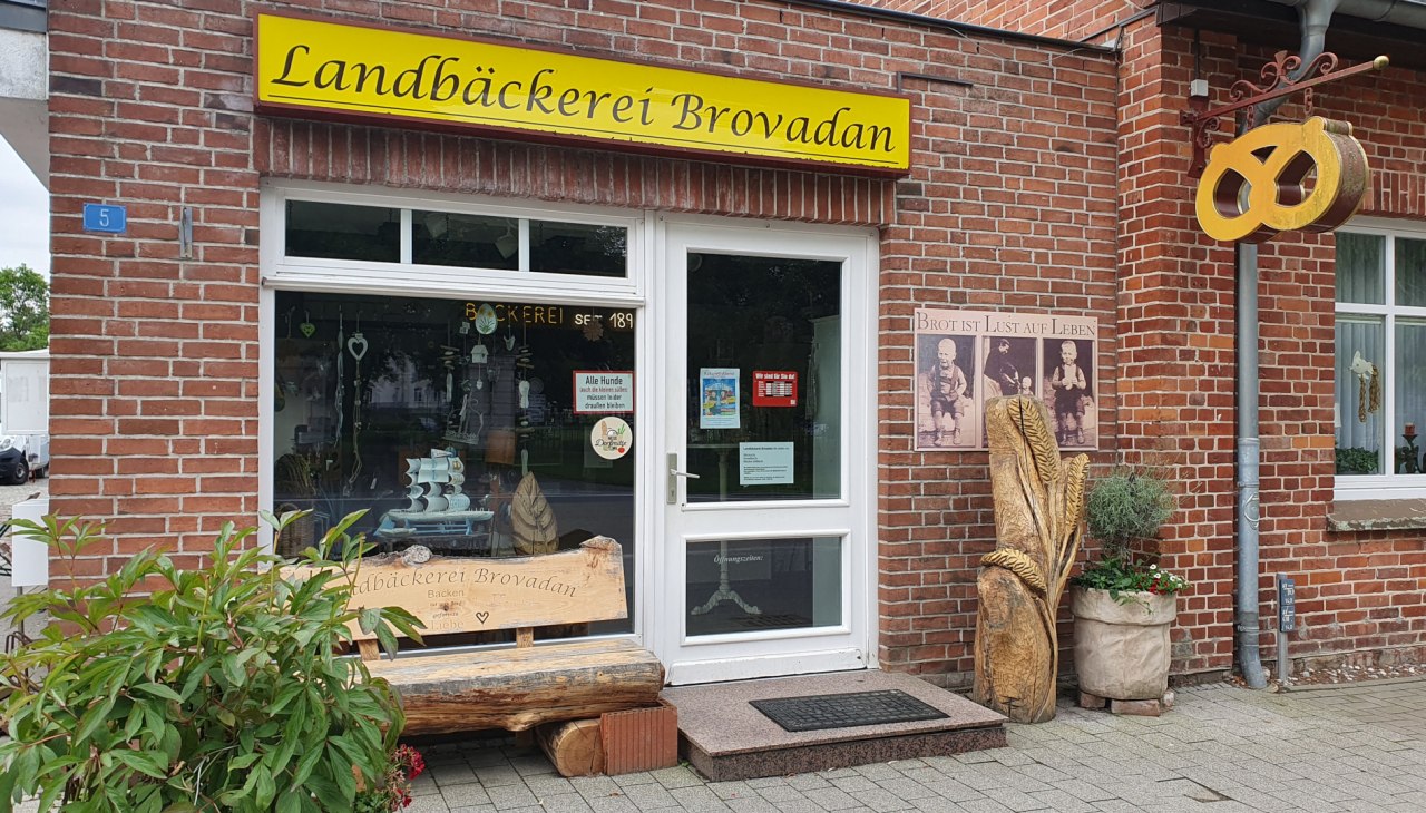 Die kleine Landäckerei Brovadan in Schlemmin, © Sabine Maus Die kleine Landäckerei Brovadan in Schlemmin, © Sabine Maus