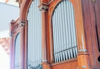Orgel in Franzburg // © Britta Flödl Orgel in Franzburg // © Britta Flödl
