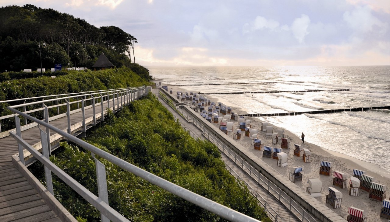 Barrierefreier Strandzugang, © Kurverwaltung OBN Barrierefreier Strandzugang, © Kurverwaltung OBN