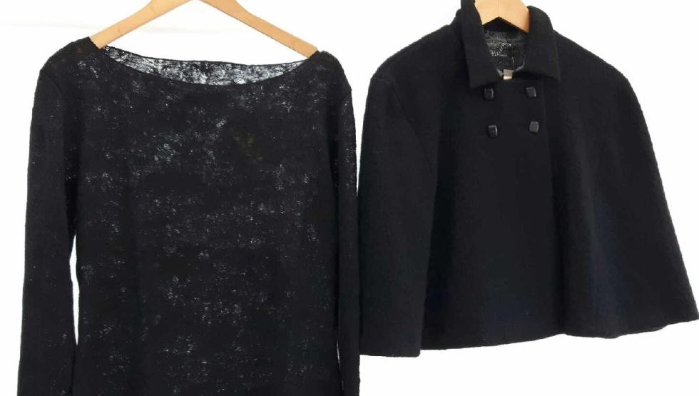 Cape + Shirt aus Merinowolle, © Frauke Goldhammer