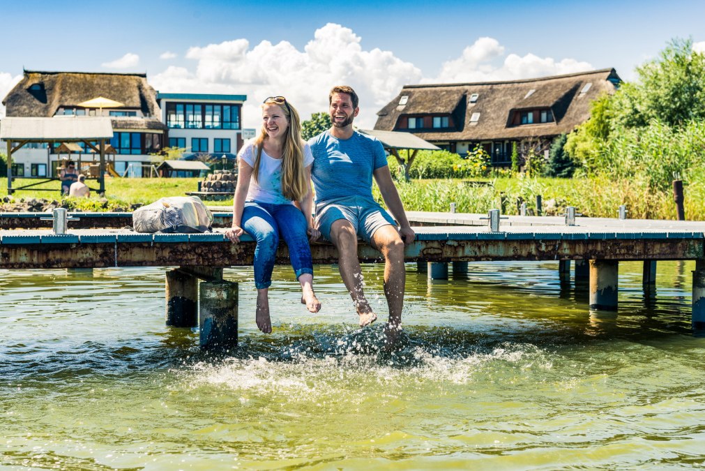 Entspannen am Haffhus im Erholungsort Ueckerm&uuml;nde, &copy; TMV/S&uuml;&szlig;