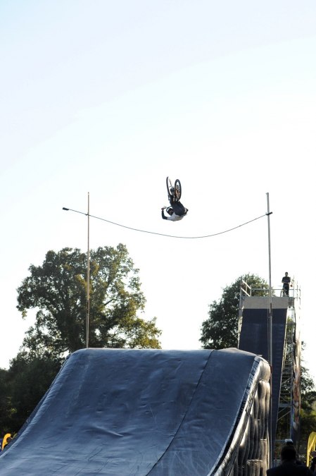Freestyle-Stuntshow im Landgest&uuml;t Redefin, &copy; A. Strohbehn