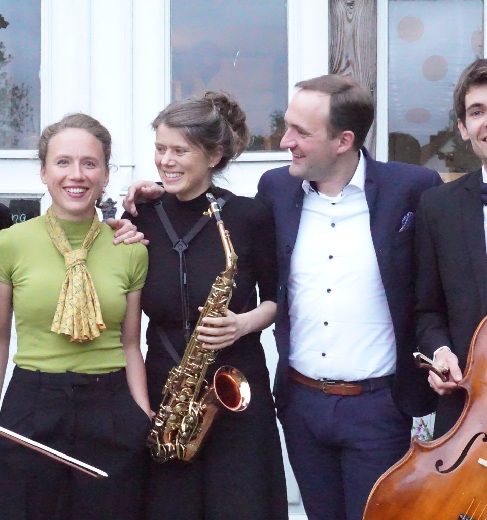 Ensemble VIDA  mit Maria Meures-Leipold, Jana Kühn, Claudia Meures, Peter Leipold und Marcus Sundermeyer (v.l.n.r.), © Marcel Pilz